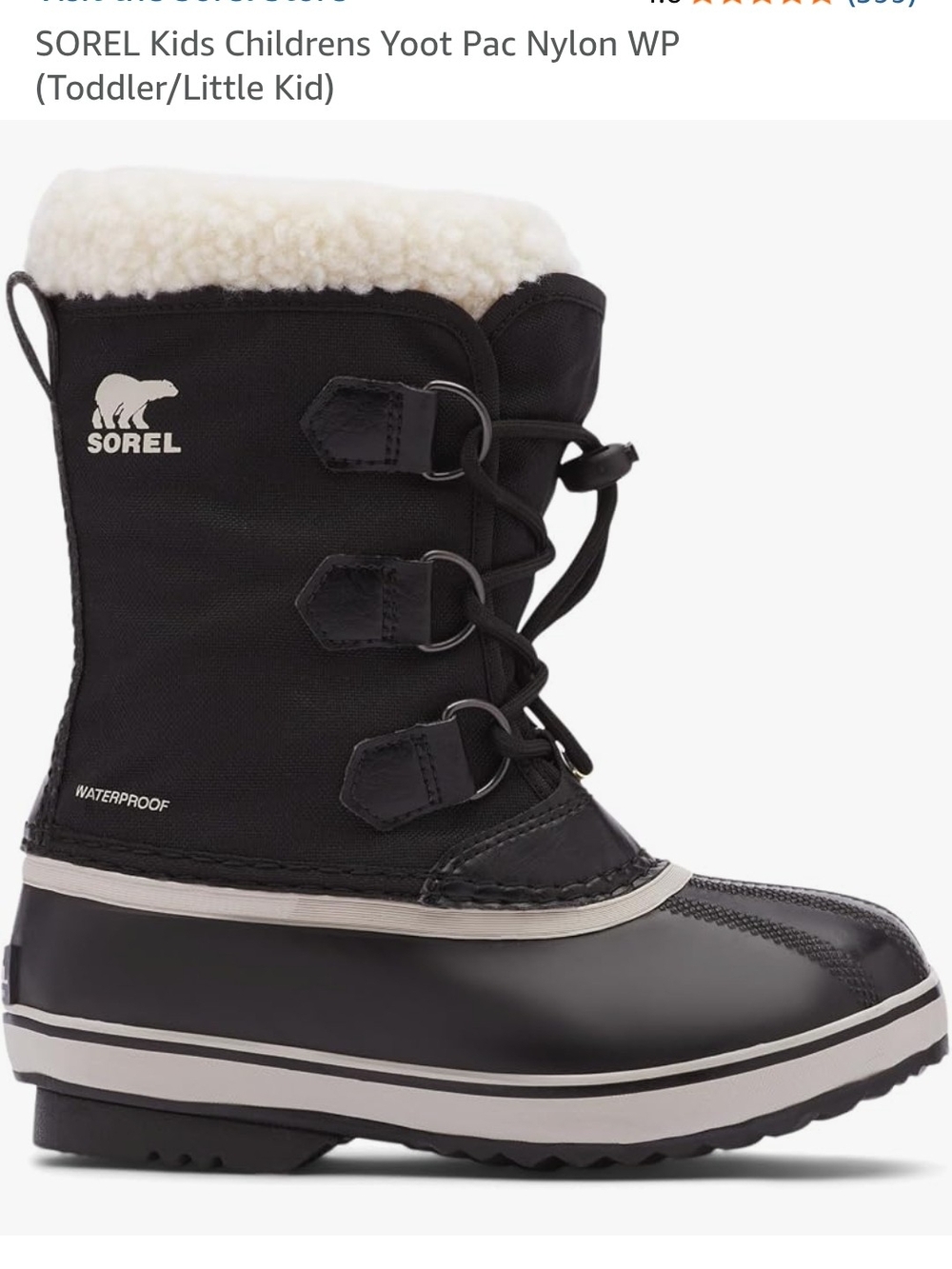 Sorel Kids Yoot Pac Waterproof Boots